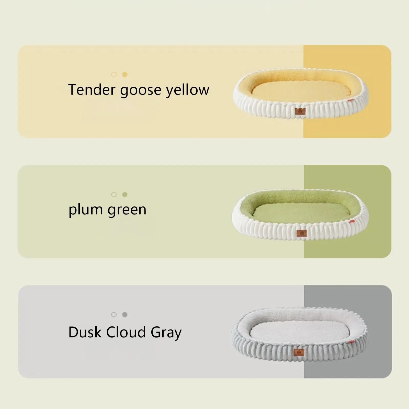 Cama Nido Ultra Suave para Mascotas – Confort Total para Sueños Profundos